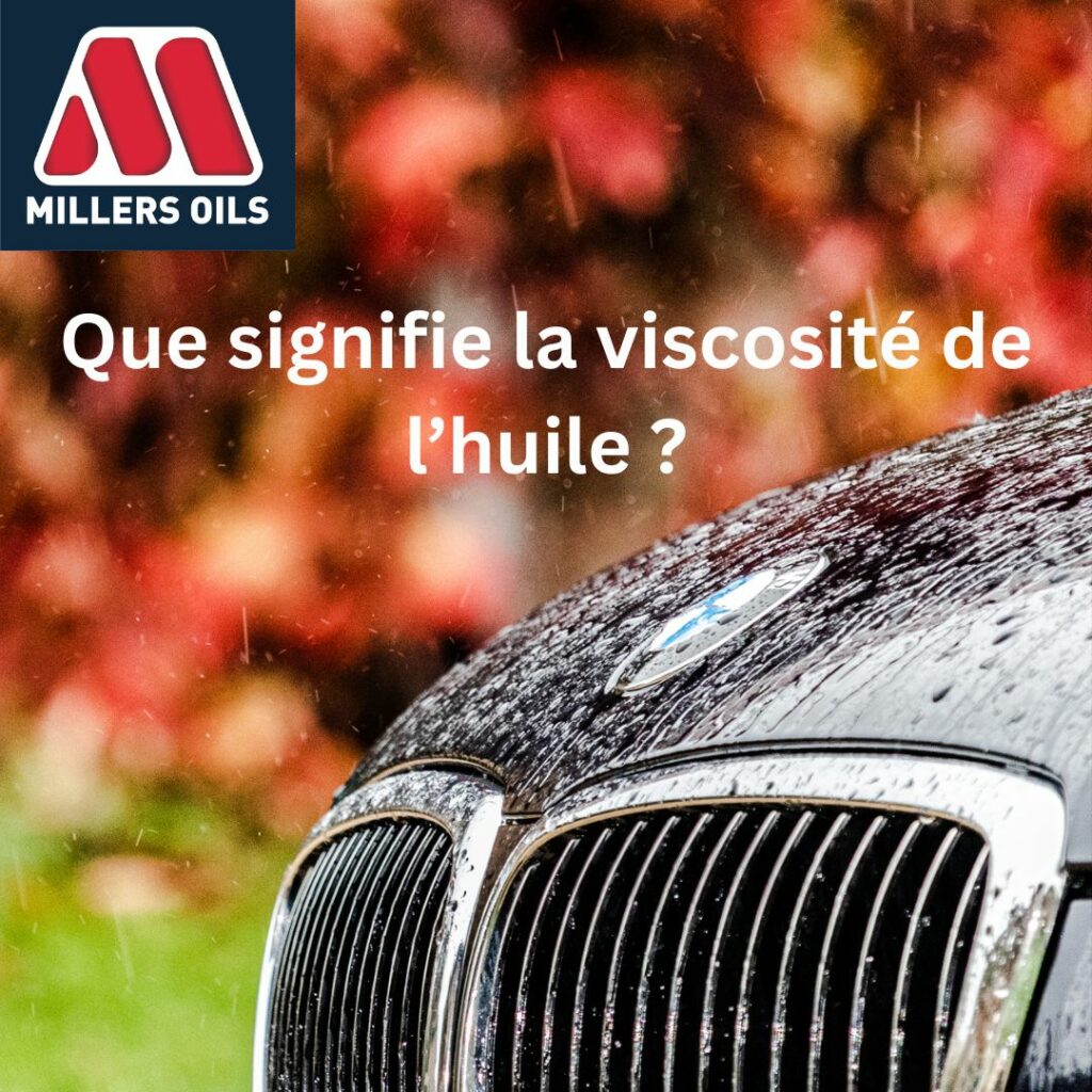 What is oil viscosity?