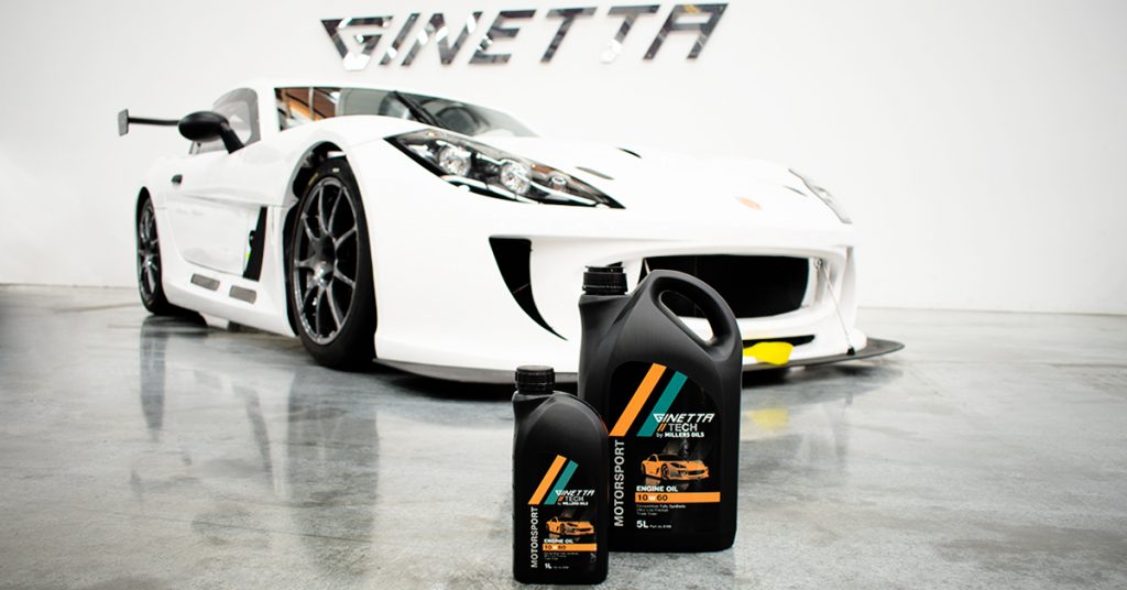 Millers Oils and Ginetta Announce Technical Partnership