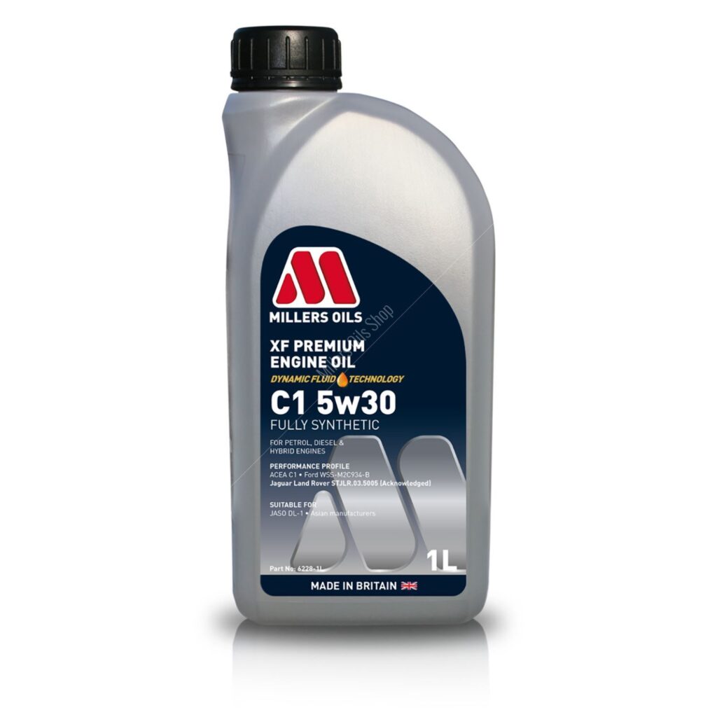 XF Premium C1 5w30 Engine Oil - Millers Oils – #1 in France